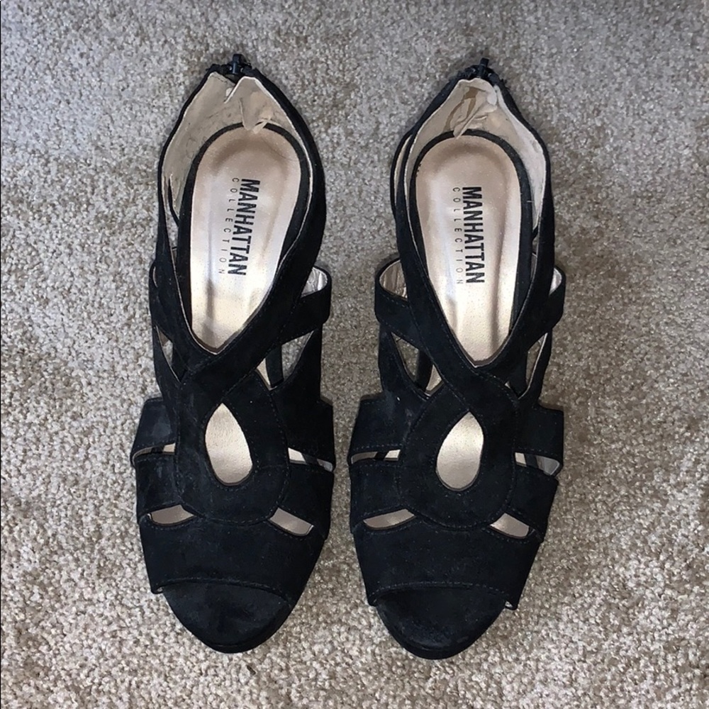 Black high heels